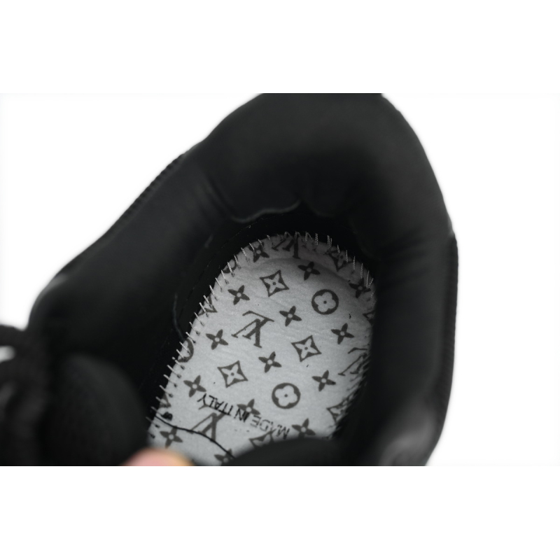 Coco Shoes Louis Vuitton LV Skate Sneaker Black White 1AARR2 - Cocoshoesvip.net
