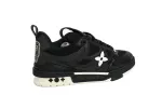Coco Shoes Louis Vuitton LV Skate Sneaker Black White 1AARR2 - Cocoshoesvip.net