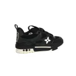 Coco Shoes Louis Vuitton LV Skate Sneaker Black White 1AARR2 - Cocoshoesvip.net