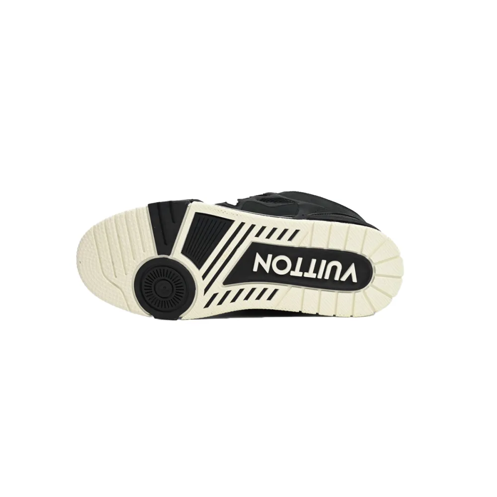 Coco Shoes Louis Vuitton LV Skate Sneaker Black White 1AARR2 - Cocoshoesvip.net