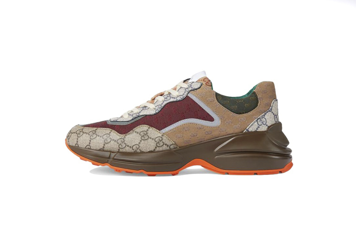 Coco Shoes Gucci Rhyton Brick Red 619891 99WG0 6060 - Cocoshoesvip.net