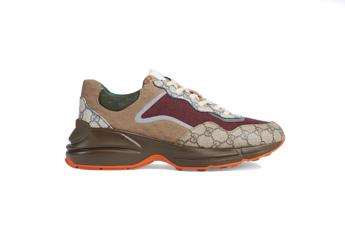 Coco Shoes Gucci Rhyton Brick Red 619891 99WG0 6060 - Cocoshoesvip.net