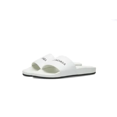 Balenciaga Pool Slide White 565826 W1S80 9034 / 565826 W1S83 9034 02