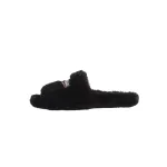 Coco Shoes Balenciaga Furry Slide Black 654747W2D011096 - Cocoshoesvip.net