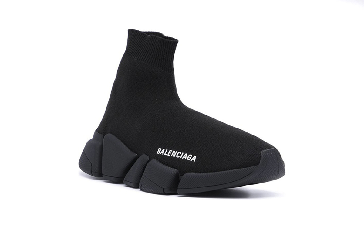 Coco Shoes Balenciaga Speed 2.0 Black 636833W2AF31000 - Cocoshoesvip.net