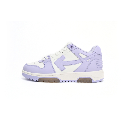 Off-White Out Of Office Calf Leather White Lilac OWIA259R21LEA0010131 01