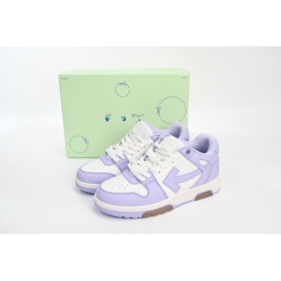 Off-White Out Of Office Calf Leather White Lilac OWIA259R21LEA0010131 02