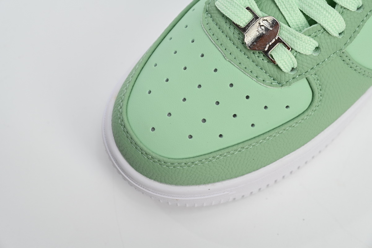 Coco Shoes A Bathing Ape Bape Sta Low Apple Green 0ZXSH-M191-006K - Cocoshoesvip.net