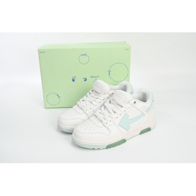 Off-White Out Of Office OOO Low Tops White Mint OWIA259C99LEA0030151 02