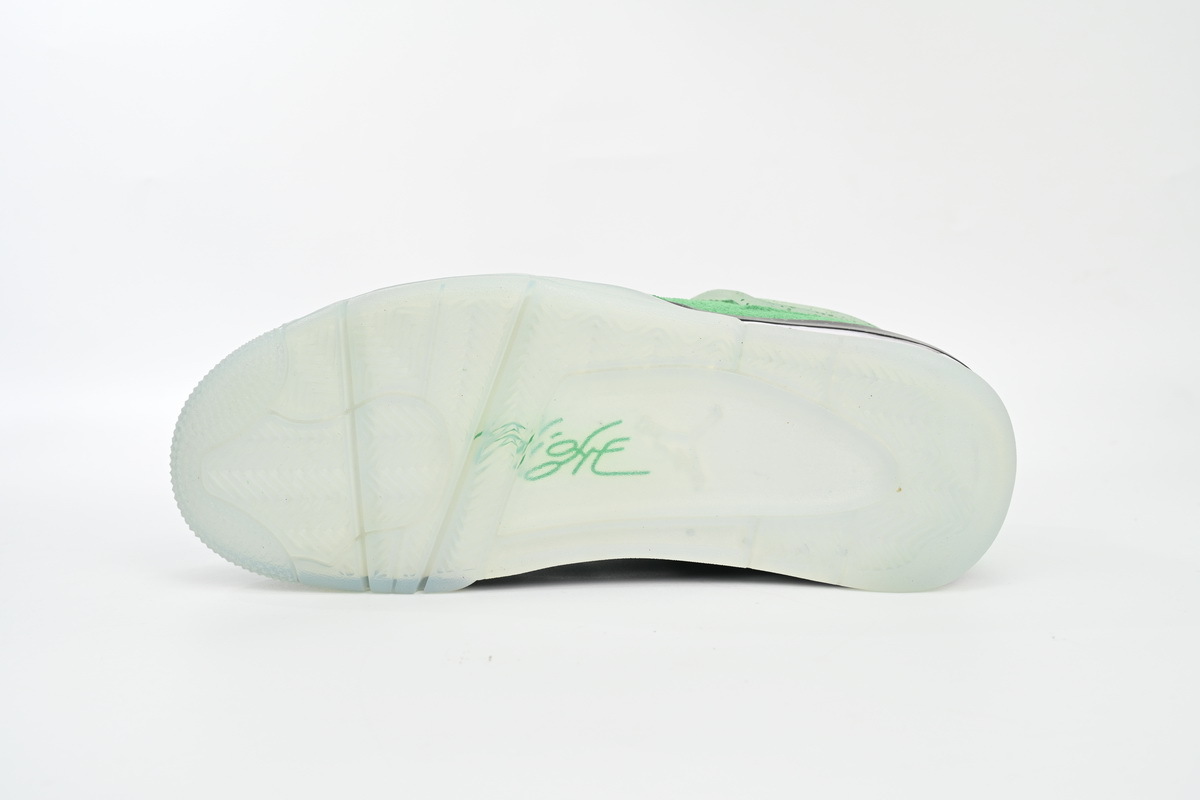 Coco Shoes Air Jordan 4 Retro Emerald Green Black 904284 - Cocoshoesvip.net