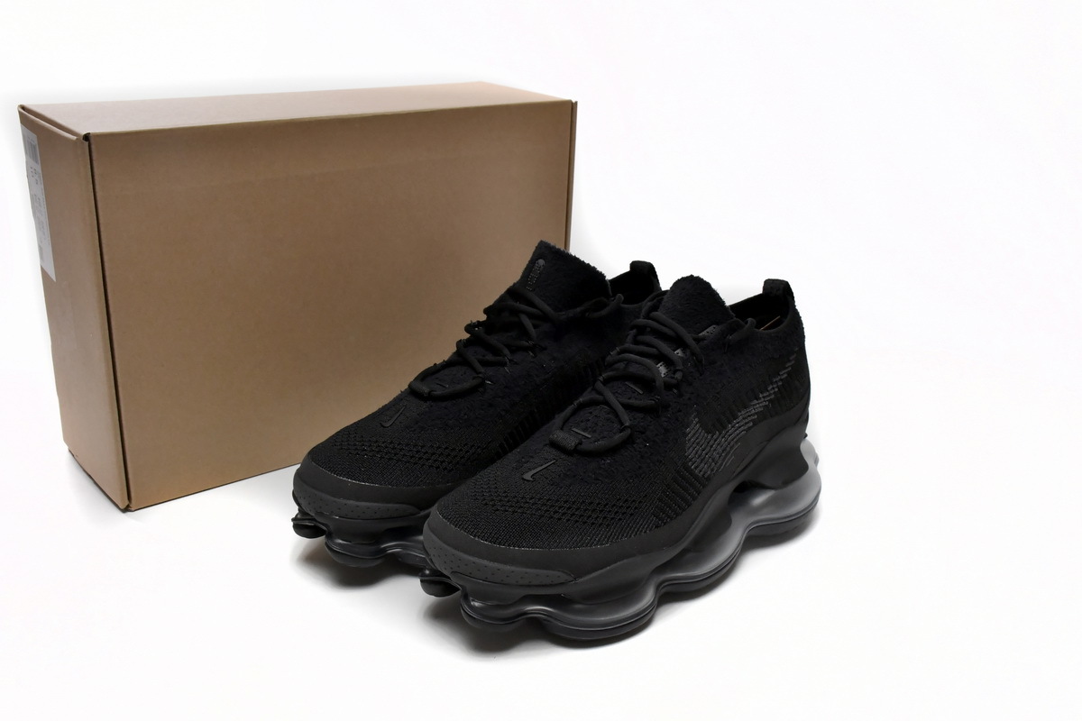 Coco Shoes Nike Air Max Scorpion FK Triple Black DJ4701-003 - Cocoshoesvip.net