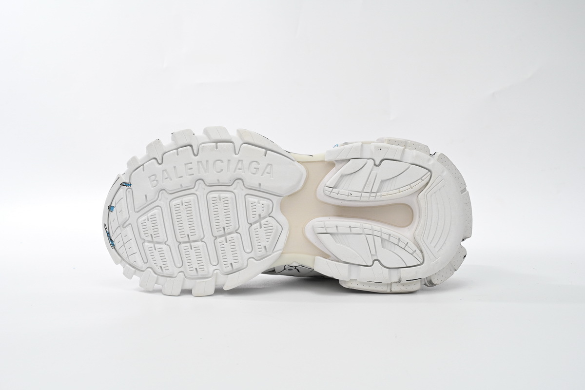 Coco Shoes Balenciaga Track Black Graffiti Art 542436 W3SRA 9014 - Cocoshoesvip.net