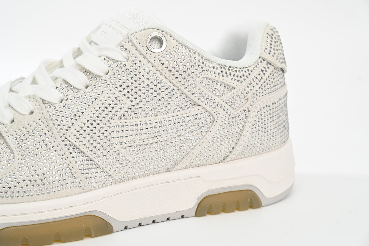 Coco Shoes OFF-WHITE Out Of Office Low Tops Strass OWIA259S23LEA0080101 - Cocoshoesvip.net