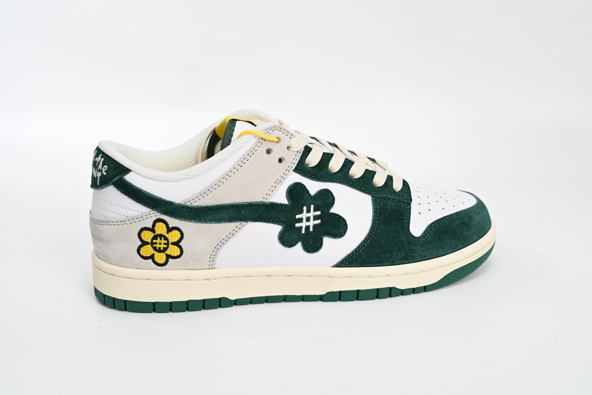Coco Shoes Nike SB Dunk Low WTP"MOSS" DUNK White Green 124-93-034 - Cocoshoesvip.net