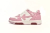 Off-White Out Of Office Sartorial Stitching White Pink OMIA189S23LEA3333333