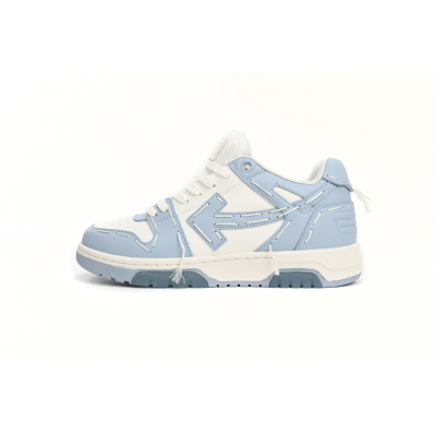 Off-White Out Of Office Sartorial Stitching White Blue OMIA189S23LEA2222222 01