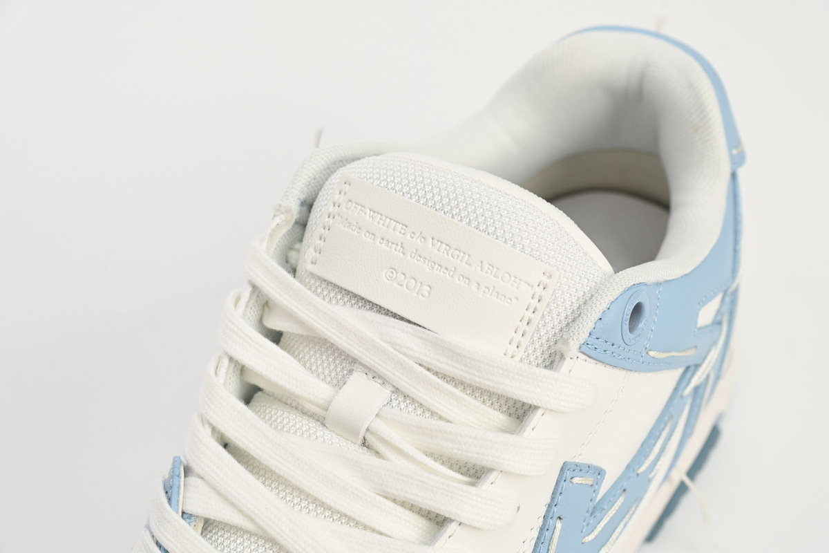 Coco Shoes OFF-WHITE Out Of Office Sartorial Stitching White Blue OMIA189S23LEA2222222 - Cocoshoesvip.net