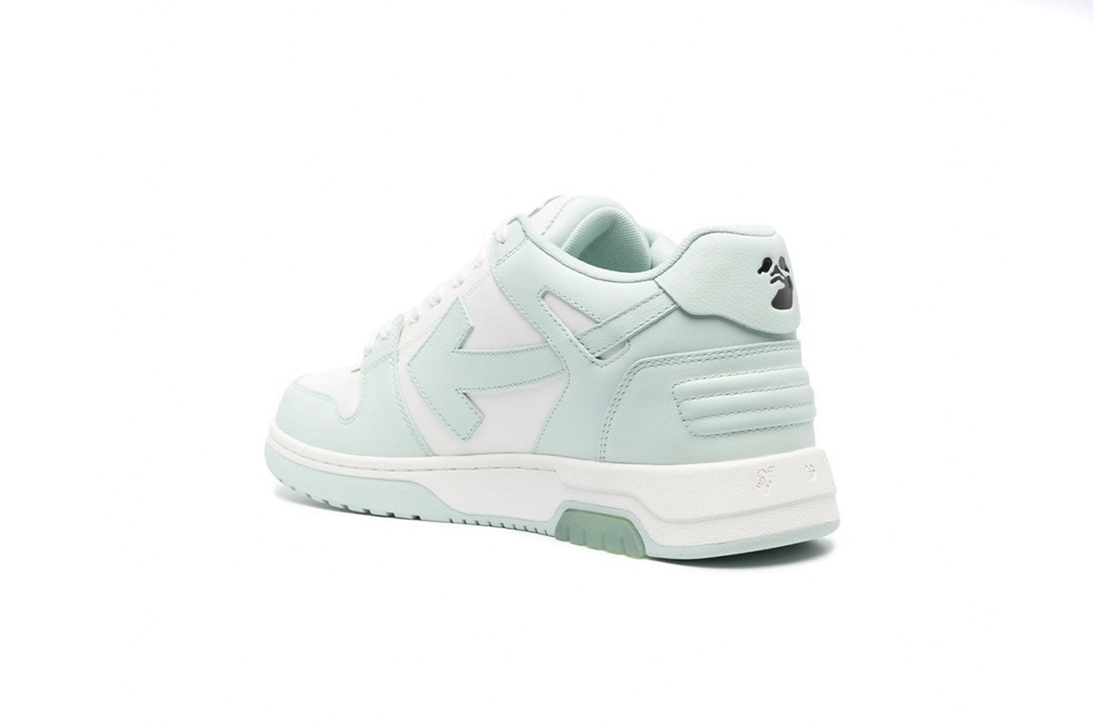 Coco Shoes OFF-WHITE Out Of Office "OOO" Low Mint White OWIA259C99LEA0035101 - Cocoshoesvip.net
