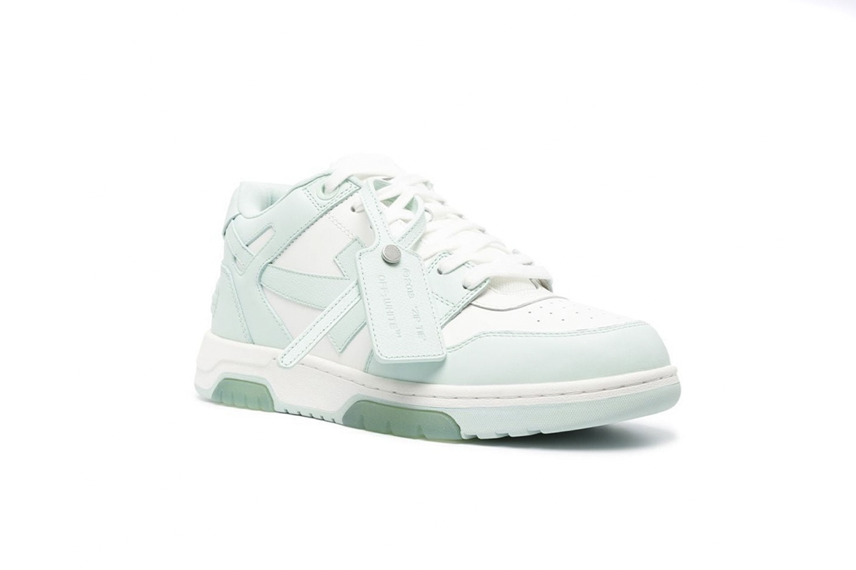 Coco Shoes OFF-WHITE Out Of Office "OOO" Low Mint White OWIA259C99LEA0035101 - Cocoshoesvip.net