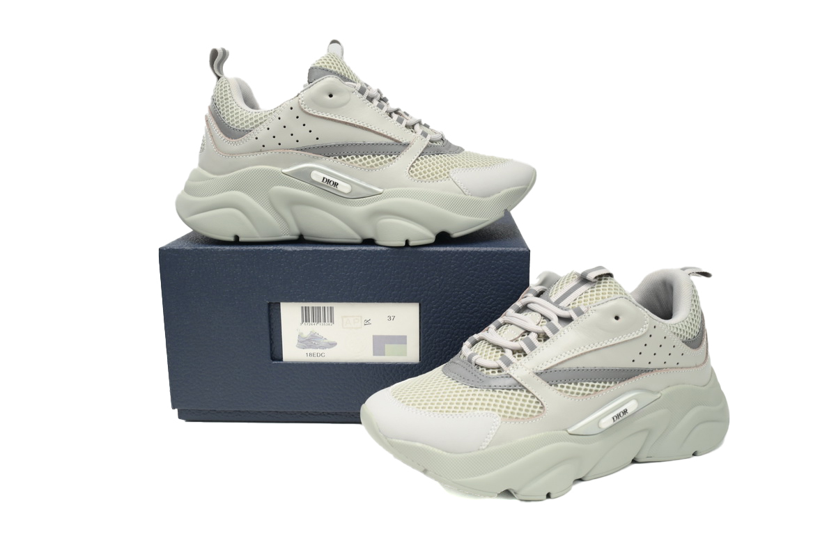 Coco Shoes Dior B22 Triple Grey 3SN231YKA804 - Cocoshoesvip.net