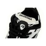 Coco Shoes Balenciaga Runner White Black White 677403W3RB29010 - Cocoshoesvip.net