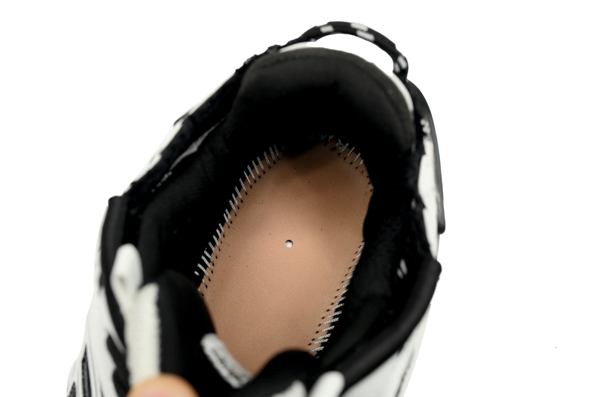 Coco Shoes Balenciaga Runner White Black White 677403W3RB29010 - Cocoshoesvip.net