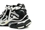 Coco Shoes Balenciaga Runner White Black White 677403W3RB29010 - Cocoshoesvip.net