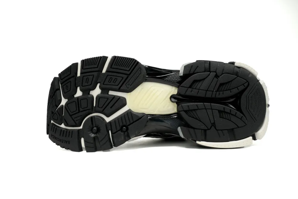 Coco Shoes Balenciaga Runner White Black White 677403W3RB29010 - Cocoshoesvip.net