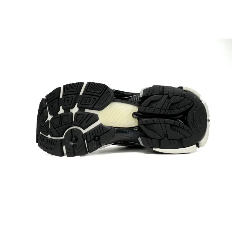 Coco Shoes Balenciaga Runner White Black White 677403W3RB29010 - Cocoshoesvip.net