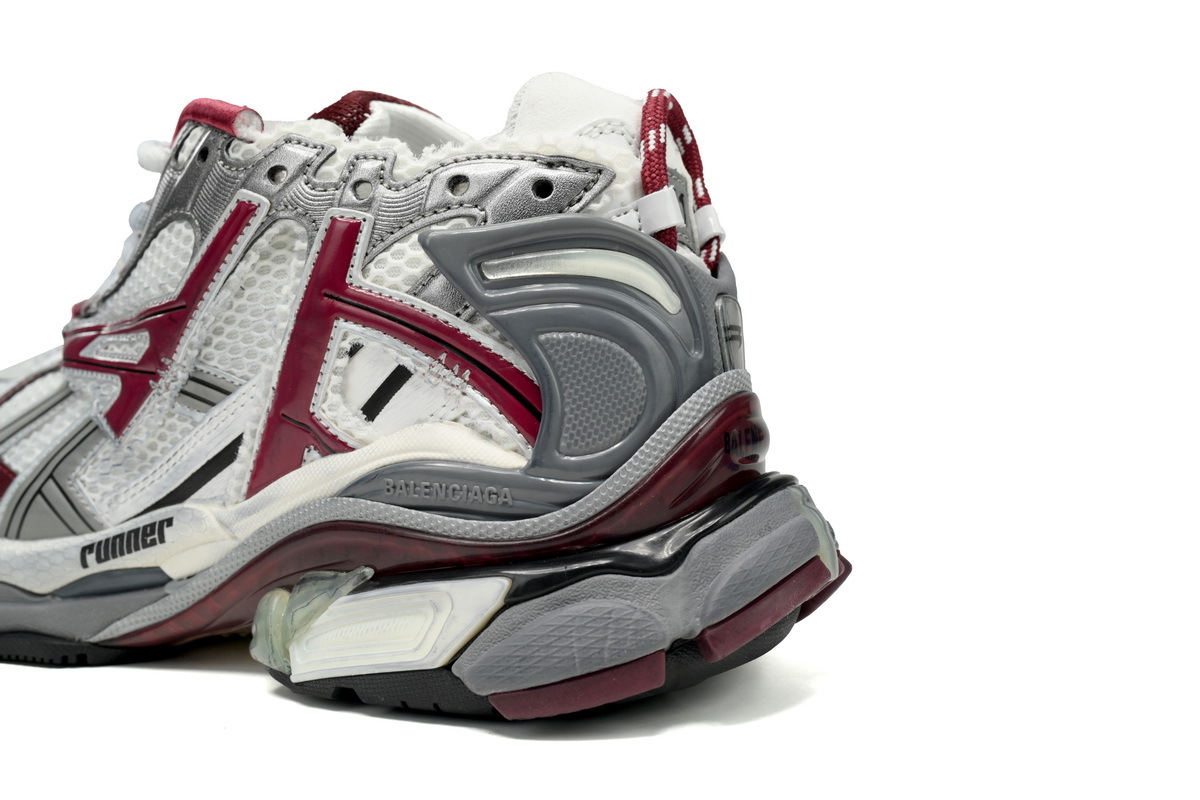 Coco Shoes Balenciaga Runner Burgundy 677403W3RB39069 - Cocoshoesvip.net