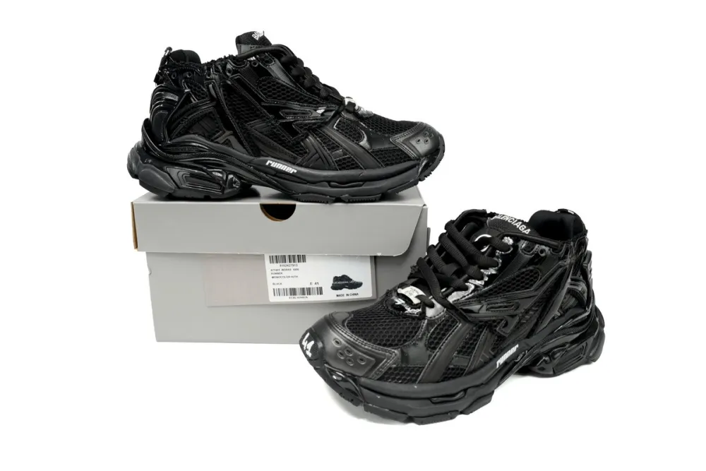 Coco Shoes Balenciaga Runner Black 656063W3RA11000 / 677402W3RB11000 - Cocoshoesvip.net