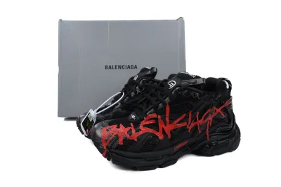 Balenciaga Runner Graffiti Black Red 677403W3RBQ1060 02
