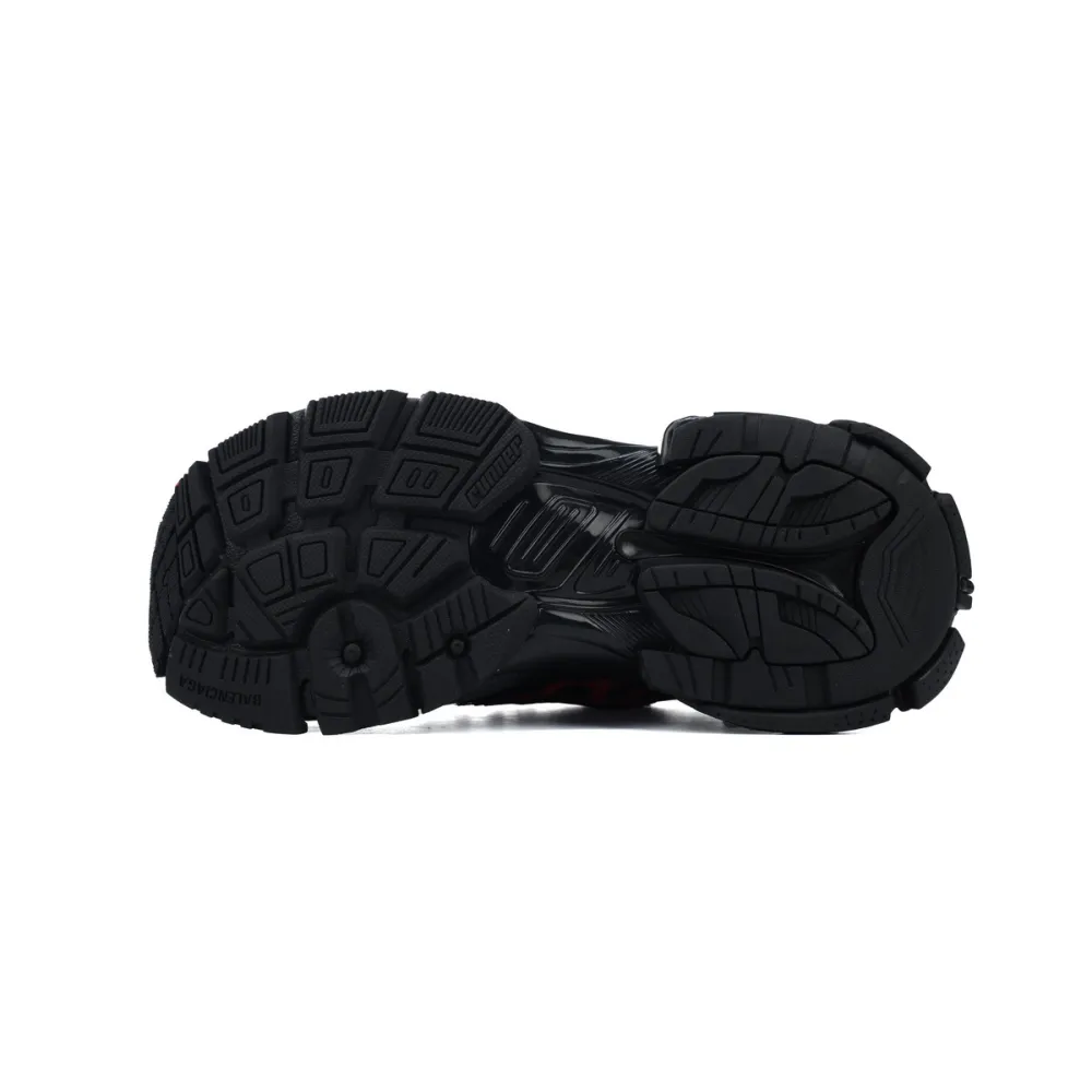 Coco Shoes Balenciaga Runner Graffiti Black Red 677403W3RBQ1060 - Cocoshoesvip.net