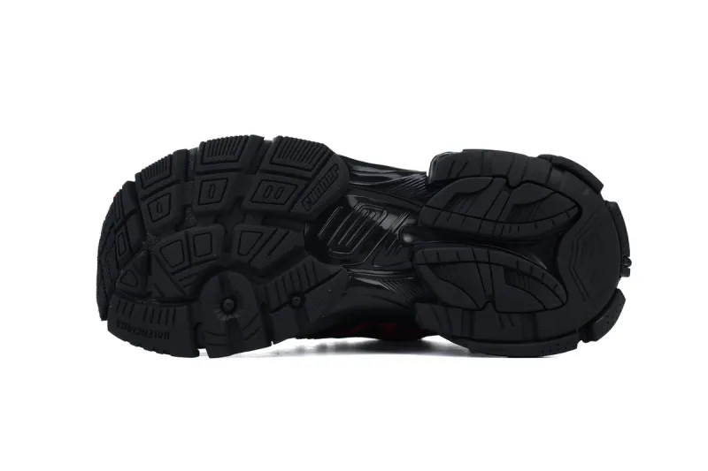 Coco Shoes Balenciaga Runner Graffiti Black Red 677403W3RBQ1060 - Cocoshoesvip.net