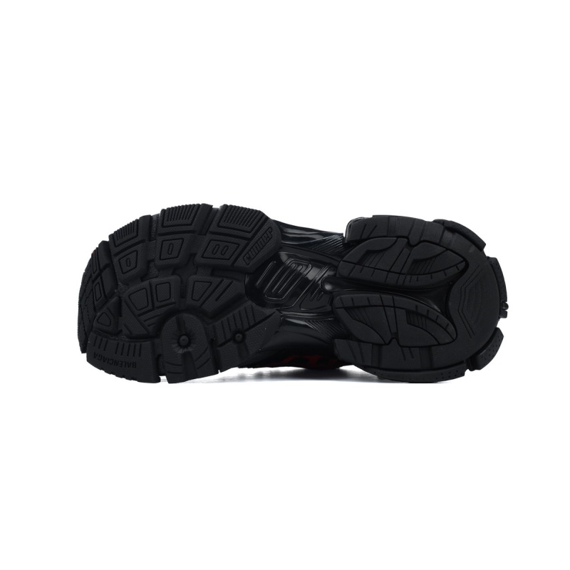 Coco Shoes Balenciaga Runner Graffiti Black Red 677403W3RBQ1060 - Cocoshoesvip.net