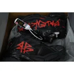 Coco Shoes Balenciaga Runner Graffiti Black Red 677403W3RBQ1060 - Cocoshoesvip.net