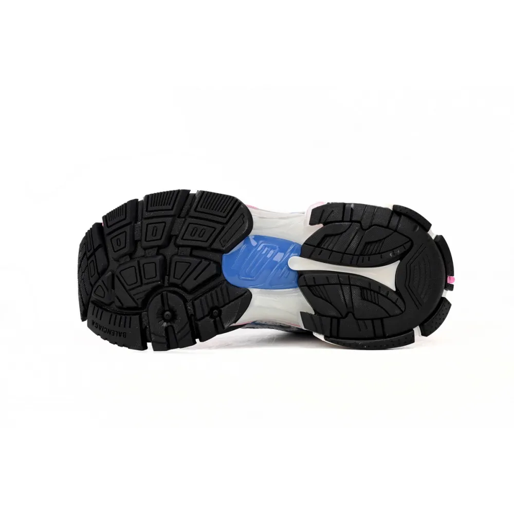 Coco Shoes Balenciaga Runner White Blue Red 677402W3RB69645 - Cocoshoesvip.net