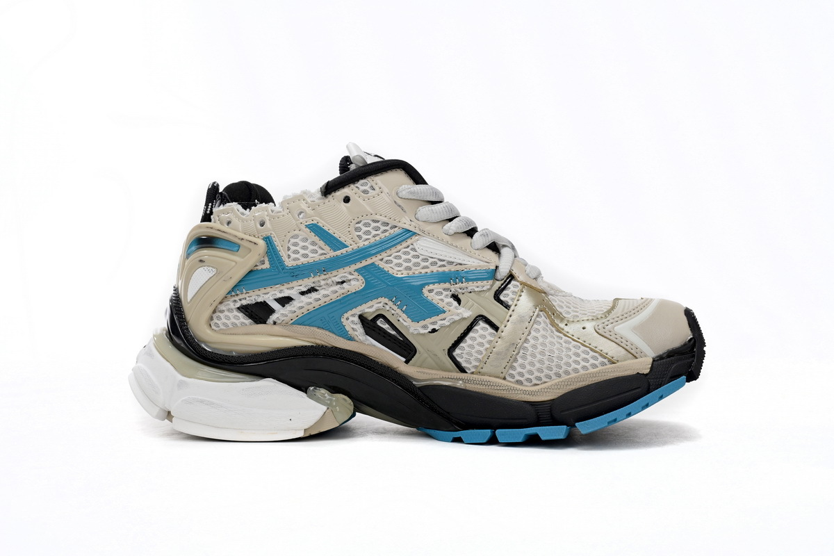 Coco Shoes Balenciaga Runner Beige Grey Blue 677402W5RH60312 - Cocoshoesvip.net