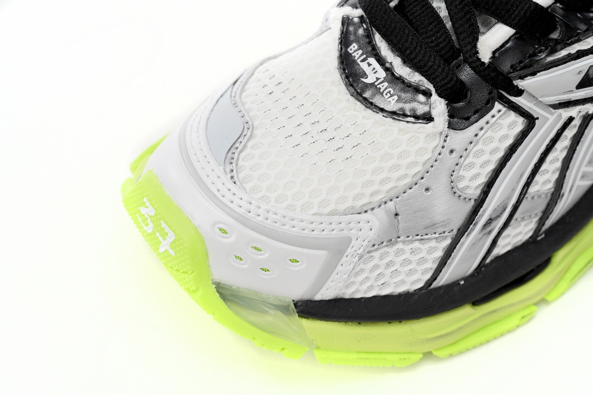 Coco Shoes Balenciaga Runner Black, white, and Yellow 677402W3RBP1093 - Cocoshoesvip.net