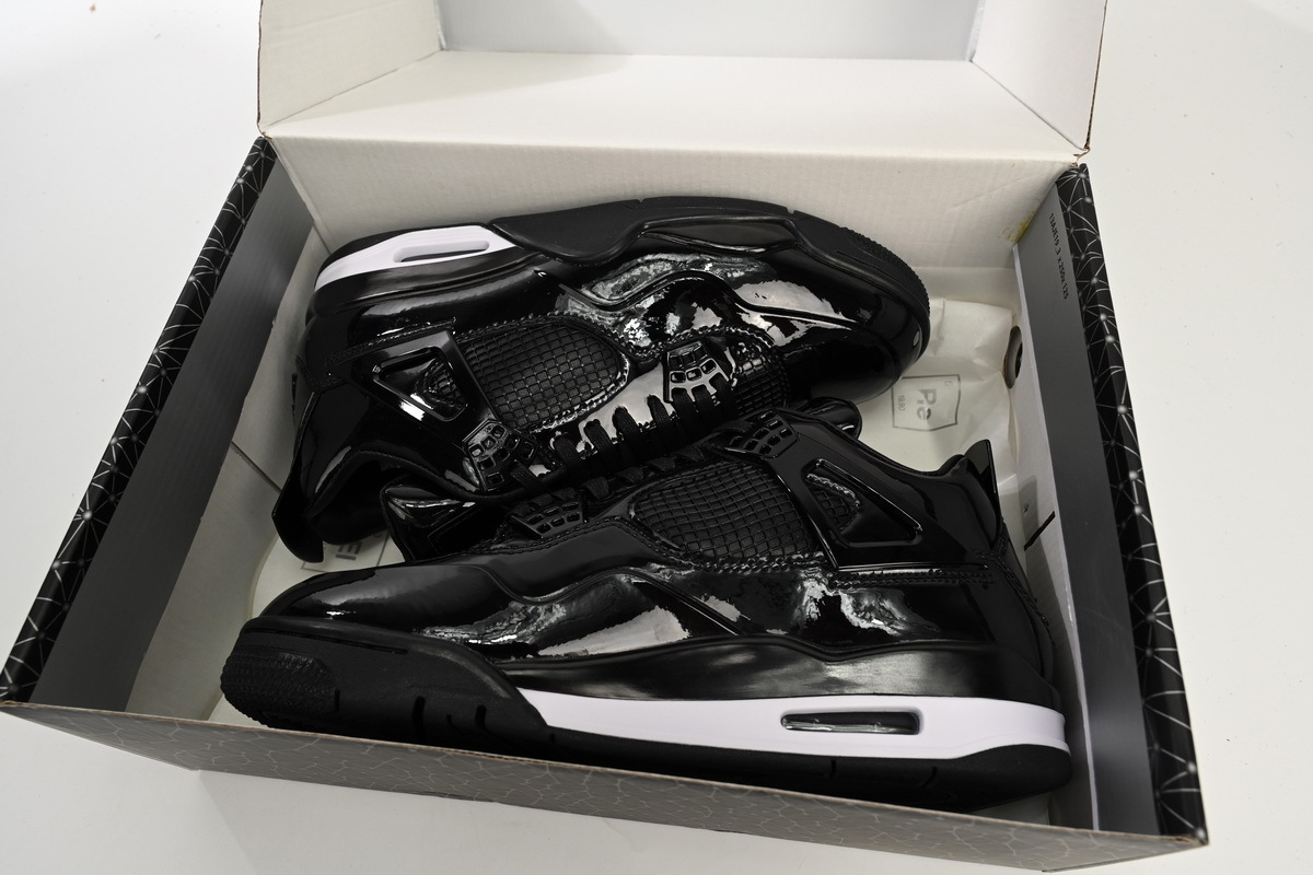 Coco Shoes Air Jordan 4 Retro Powder Patent Leather 719864-010 - Cocoshoesvip.net
