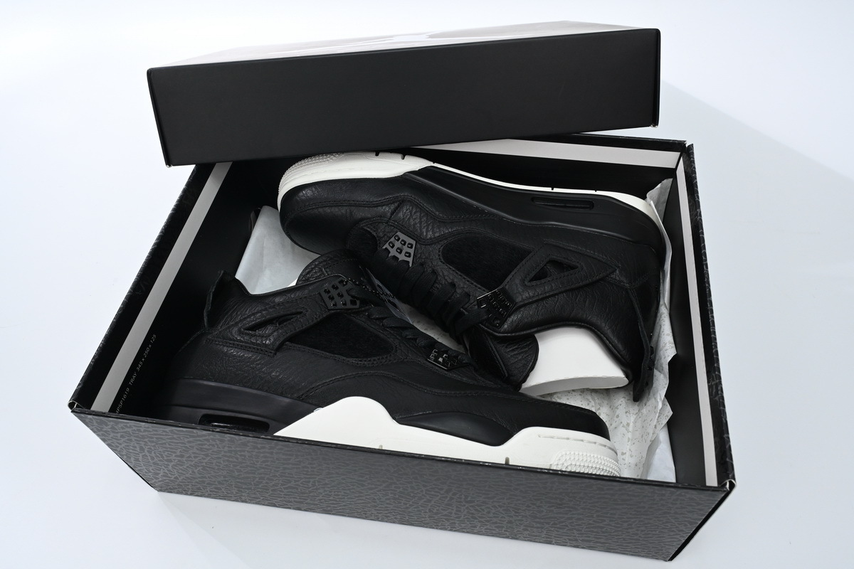 Coco Shoes Air Jordan 4 black snake 819139-010 - Cocoshoesvip.net