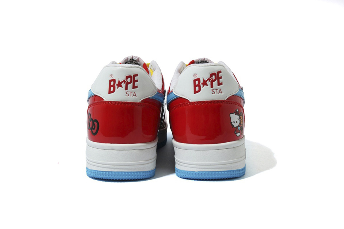 Coco Shoes A Bathing Ape Bape Sta Low Baby Milo Hello Kitty 2H23-191-919 - Cocoshoesvip.net
