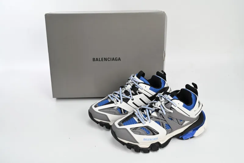 Coco Shoes Balenciaga Track Grey White Blue 542436W3SR62501 - Cocoshoesvip.net