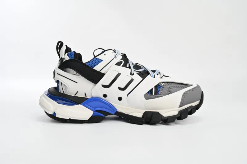 Coco Shoes Balenciaga Track Grey White Blue 542436W3SR62501 - Cocoshoesvip.net