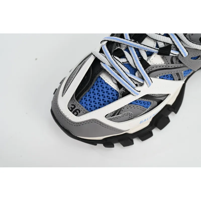 Coco Shoes Balenciaga Track Grey White Blue 542436W3SR62501 - Cocoshoesvip.net