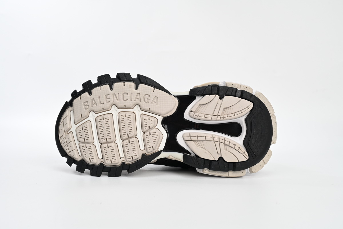 Coco Shoes Balenciaga Track Rice White Black 542436W3SU59791 - Cocoshoesvip.net