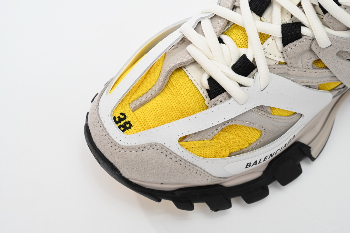 Coco Shoes Balenciaga Track Black And Yellow Tail 542436W1ST30258 - Cocoshoesvip.net