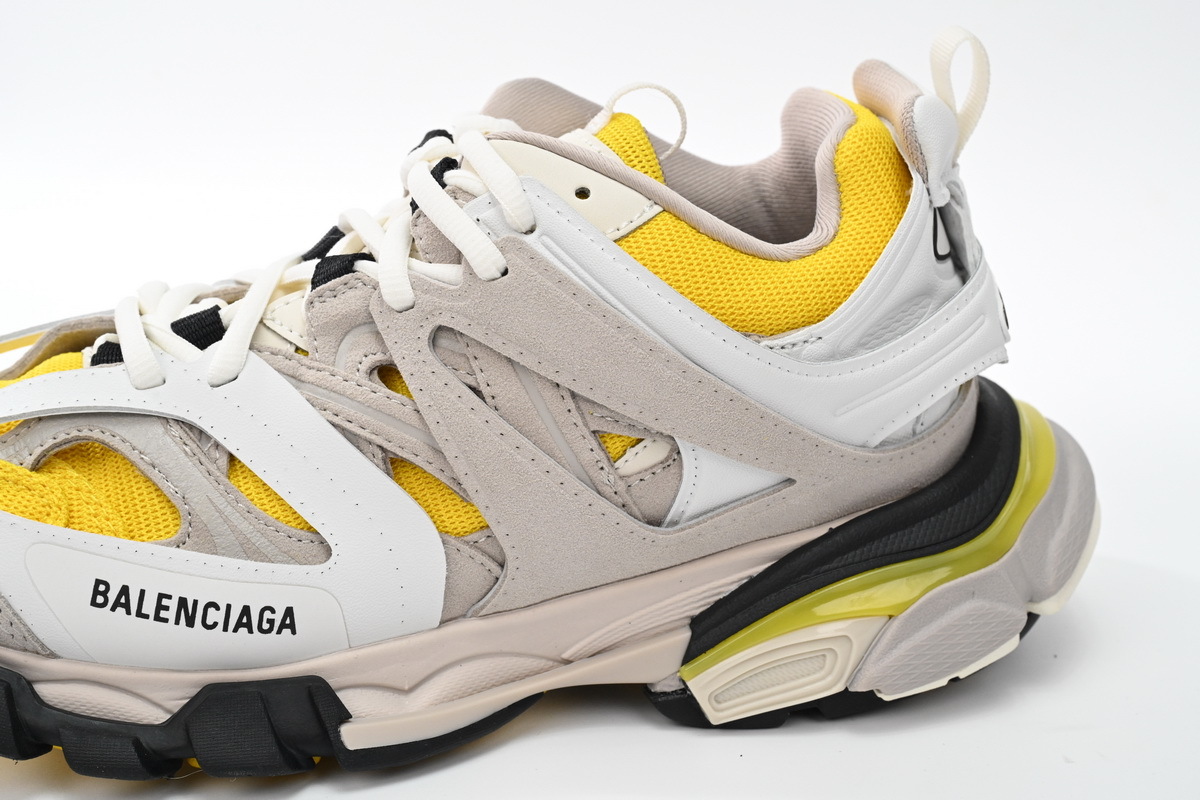 Coco Shoes Balenciaga Track Black And Yellow Tail 542436W1ST30258 - Cocoshoesvip.net