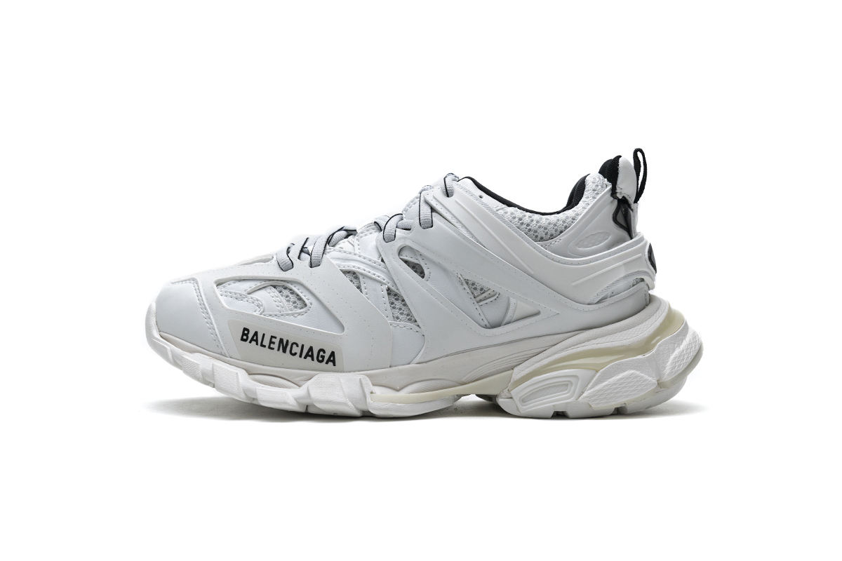Coco Shoes Balenciaga Track White Black (Without LED) 542023W3AC19010 - Cocoshoesvip.net