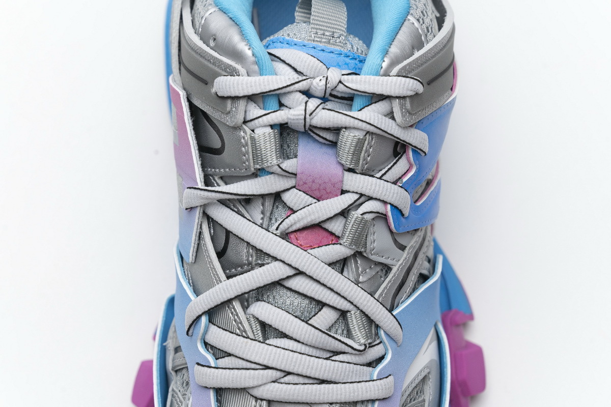 Coco Shoes Balenciaga Track Blue Pink 542436W1GC14051 - Cocoshoesvip.net